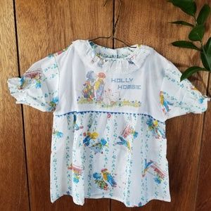 Vintage 70's Holly Hobbie Girls Dress